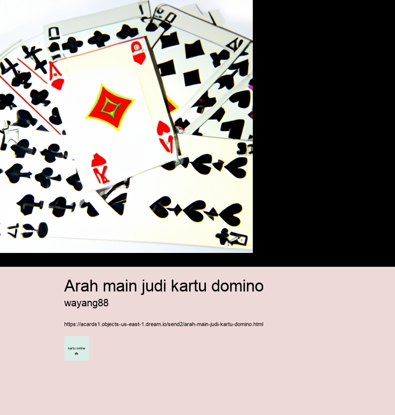 arah main judi kartu domino